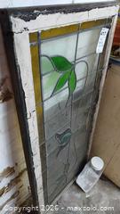 MaxSold Auction: Stained Glass Window Panel B - Toronto (Ontario, Canada) Estate Sale Online Auction - Sparkhall Avenue