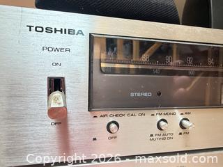 MaxSold Auction: Toshiba & JVC Stereo System with Turntable, Speakers, Subwoofer, Headset, CDs & Stand B - Toronto (Ontario, Canada) Estate Sale Online Auction - Sparkhall Avenue