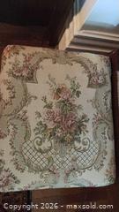MaxSold Auction: Victorian Ornate Wood & Fabric Footstool B - Toronto (Ontario, Canada) Estate Sale Online Auction - Sparkhall Avenue
