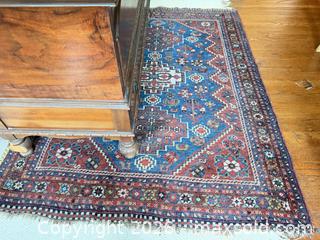 MaxSold Auction: Vintage Persian Hand-Knotted Wool Area Rug D - Toronto (Ontario, Canada) Estate Sale Online Auction - Sparkhall Avenue