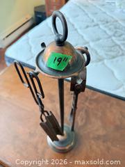 MaxSold Auction: Wrought Iron Fireplace Tool Set with Stand B - Toronto (Ontario, Canada) Estate Sale Online Auction - Sparkhall Avenue