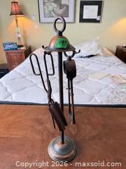 MaxSold Auction: Wrought Iron Fireplace Tool Set with Stand B - Toronto (Ontario, Canada) Estate Sale Online Auction - Sparkhall Avenue
