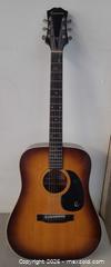 MaxSold Auction: Epiphone Sunburst Dreadnought Acoustic Guitar in case - Toronto (Ontario, Canada) PARTNER MANAGED Reseller Online Auction - Queen Street West