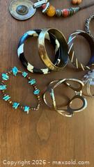 MaxSold Auction: Necklace set plus various bracelets - Saanich (British Columbia, Canada) SELLER MANAGED Downsizing Online Auction - Sunnygrove Place