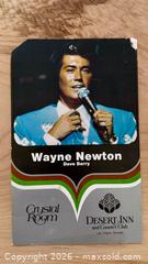 MaxSold Auction: Wayne Newton and Bobby Sherman Las Vegas postcard memorabilia  - Saanich (British Columbia, Canada) SELLER MANAGED Downsizing Online Auction - Sunnygrove Place