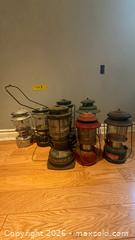 MaxSold Auction: 7 Camping Lanterns — Coleman, NorthStar  - Mississauga (Ontario, Canada) PARTNER MANAGED Estate Sale Online Auction - Early Settler Row
