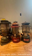 MaxSold Auction: 7 Camping Lanterns — Coleman, NorthStar  - Mississauga (Ontario, Canada) PARTNER MANAGED Estate Sale Online Auction - Early Settler Row
