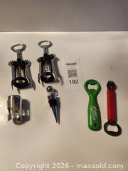 MaxSold Auction: wine opener and stopper - Vancouver (British Columbia, Canada) SELLER MANAGED Downsizing Online Auction - West 6th Avenue (CONDO)