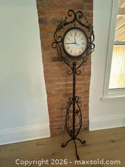 MaxSold Auction: Wrought Iron Clock  - Gananoque (Ontario, Canada) SELLER MANAGED Downsizing Online Auction -  Windsor Drive