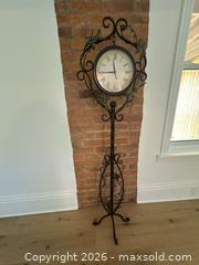 MaxSold Auction: Wrought Iron Clock  - Gananoque (Ontario, Canada) SELLER MANAGED Downsizing Online Auction -  Windsor Drive