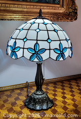 MaxSold Auction: Tiffany Style Art Nouveau Type Table Lamp - Newmarket (Ontario, Canada) SELLER MANAGED Downsizing Online Auction - Amberlee Court