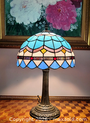 MaxSold Auction: Tiffany Style Table Lamp (A) - Newmarket (Ontario, Canada) SELLER MANAGED Downsizing Online Auction - Amberlee Court