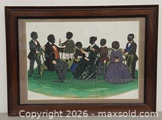 MaxSold Auction: Antique Original Watercolor Dated 1856 - Toronto (Ontario, Canada) PARTNER MANAGED Reseller Online Auction - Queen Street West