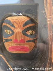 MaxSold Auction: Betty Joe Framed Wall Art — Six Northwest Coast Wooden Masks - Vancouver (British Columbia, Canada) PARTNER MANAGED Estate Sale Online Auction - West 13th Avenue