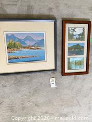 MaxSold Auction: Framed Acrylic Landscape/Seascape Painting, Signed - Vancouver (British Columbia, Canada) PARTNER MANAGED Estate Sale Online Auction - West 13th Avenue