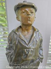 MaxSold Auction: Le Siffleur Bronze-Finish Sailor Boy Sculpture, 12–18 in - Vancouver (British Columbia, Canada) PARTNER MANAGED Estate Sale Online Auction - West 13th Avenue