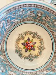 MaxSold Auction: Porcelain Tea/Coffee Set & Assorted Dinnerware, Turquoise Scroll - Vancouver (British Columbia, Canada) PARTNER MANAGED Estate Sale Online Auction - West 13th Avenue