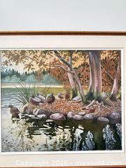 MaxSold Auction: Set of Framed Oil Paintings on Canvas - Waterfowl & Lake Scenes - Vancouver (British Columbia, Canada) PARTNER MANAGED Estate Sale Online Auction - West 13th Avenue