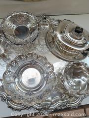 MaxSold Auction: Victorian Silver-Plated Tea Service with Large Serving Tray - Vancouver (British Columbia, Canada) PARTNER MANAGED Estate Sale Online Auction - West 13th Avenue