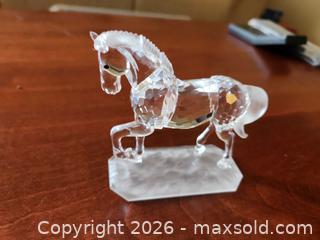 MaxSold Auction: Swarovski Crystal Arabian Stallion - Ottawa (Ontario, Canada) SELLER MANAGED Estate Sale Online Auction - Rivington Street