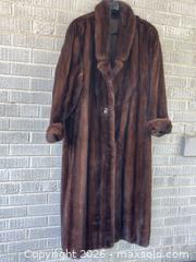 MaxSold Auction:  Vintage Mahogany Mink Fur Coat Women’s Large  - Toronto (Ontario, Canada) PARTNER MANAGED Estate Sale Online Auction - Merton Street
