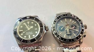 MaxSold Auction: lot of two mechanic homage watches!  - North Dundas (Ontario, Canada) SELLER MANAGED Downsizing Online Auction - Moffat Street