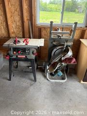 MaxSold Auction: Table and Mitre Saws - Trent Hills (Ontario, Canada) SELLER MANAGED Estate Sale Online Auction - Concession Road 3
