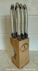 MaxSold Auction: Laguiole steak knife set - Nanaimo (British Columbia, Canada) SELLER MANAGED Estate Sale Online Auction -  Elizabeth Street