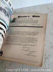 MaxSold Auction: The Shooters Bible 1962   - Nanaimo (British Columbia, Canada) SELLER MANAGED Estate Sale Online Auction -  Elizabeth Street