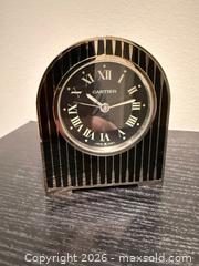 MaxSold Auction: Cartier Backgammon Alarm/Desk Clock, REF. 2746 - Toronto (Ontario, Canada) SELLER MANAGED Downsizing Online Auction - Heathdale Road