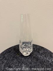 MaxSold Auction: Cartier Crystal 7.5" Bud Vase - Toronto (Ontario, Canada) SELLER MANAGED Downsizing Online Auction - Heathdale Road
