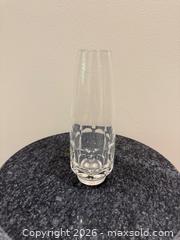 MaxSold Auction: Cartier Crystal 7.5" Bud Vase - Toronto (Ontario, Canada) SELLER MANAGED Downsizing Online Auction - Heathdale Road