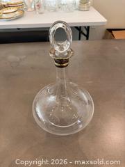 MaxSold Auction: Cartier 'Trinity' Wine Decanter with Sterling Silver Collar - Toronto (Ontario, Canada) SELLER MANAGED Downsizing Online Auction - Heathdale Road