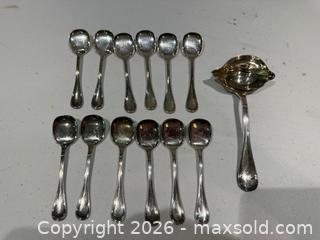MaxSold Auction: Christofle Albi Silver-Plated 13pc Lot - Toronto (Ontario, Canada) SELLER MANAGED Downsizing Online Auction - Heathdale Road