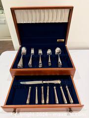 MaxSold Auction: Christofle Spatours Silver-Plated Flatware Service for 8, 48 Pieces with Storage Box - Toronto (Ontario, Canada) SELLER MANAGED Downsizing Online Auction - Heathdale Road