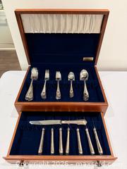 MaxSold Auction: Christofle Spatours Silver-Plated Flatware Service for 8, 48 Pieces with Storage Box - Toronto (Ontario, Canada) SELLER MANAGED Downsizing Online Auction - Heathdale Road