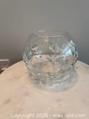 MaxSold Auction: Tiffany & Co. Floral Vine Rose Crystal Vase - Toronto (Ontario, Canada) SELLER MANAGED Downsizing Online Auction - Heathdale Road