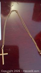 MaxSold Auction: 10K Gold Necklace with Religious Cross Pendant A - Toronto (Ontario, Canada) Estate Sale Online Auction - Galley Avenue