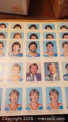 MaxSold Auction: Edmonton Oilers 1980s Uncut Player Photo Sheets B - Toronto (Ontario, Canada) Estate Sale Online Auction - Galley Avenue