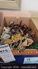MaxSold Auction: Vintage Costume Jewelry Lot: Necklaces, Brooches, Bracelets, Watches B - Toronto (Ontario, Canada) Estate Sale Online Auction - Galley Avenue