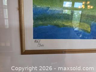 MaxSold Auction: Framed original artwork by Marcel Mouly  - Upper Macungie Township (Pennsylvania, USA) PARTNER MANAGED Estate Sale Online Auction - North Lane