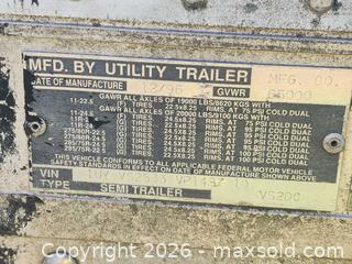 MaxSold Auction: 53 Foot Utility Storage Trailer  - Ottawa (Ontario, Canada) SELLER MANAGED Downsizing Online Auction -  Mackey