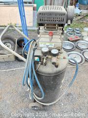MaxSold Auction: AllTrade Trades Pro 2 Running HP Air Compressor lot 255 - Ottawa (Ontario, Canada) SELLER MANAGED Downsizing Online Auction -  Mackey