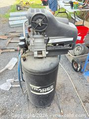 MaxSold Auction: AllTrade Trades Pro 2 Running HP Air Compressor lot 255 - Ottawa (Ontario, Canada) SELLER MANAGED Downsizing Online Auction -  Mackey