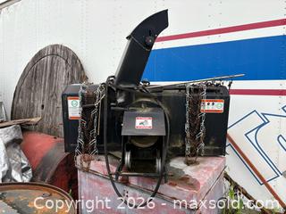 MaxSold Auction: Bercomac Tractor Snowblower  - Ottawa (Ontario, Canada) SELLER MANAGED Downsizing Online Auction -  Mackey