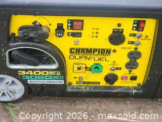 MaxSold Auction: Champion 3400 Inverter  - Ottawa (Ontario, Canada) SELLER MANAGED Downsizing Online Auction -  Mackey
