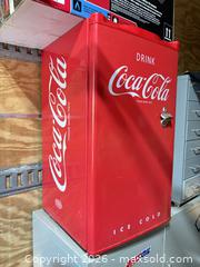 MaxSold Auction: Coca-Cola Mini Fridge  - Ottawa (Ontario, Canada) SELLER MANAGED Downsizing Online Auction -  Mackey