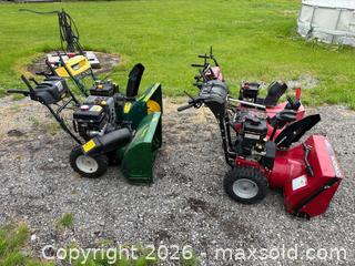MaxSold Auction: Group of Snowblowers - Ottawa (Ontario, Canada) SELLER MANAGED Downsizing Online Auction -  Mackey