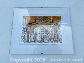 MaxSold Auction: Original Painting of Downtown Toronto by Jesayah - Ottawa (Ontario, Canada) SELLER MANAGED Downsizing Online Auction -  Mackey