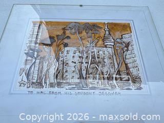 MaxSold Auction: Original Painting of Downtown Toronto by Jesayah - Ottawa (Ontario, Canada) SELLER MANAGED Downsizing Online Auction -  Mackey
